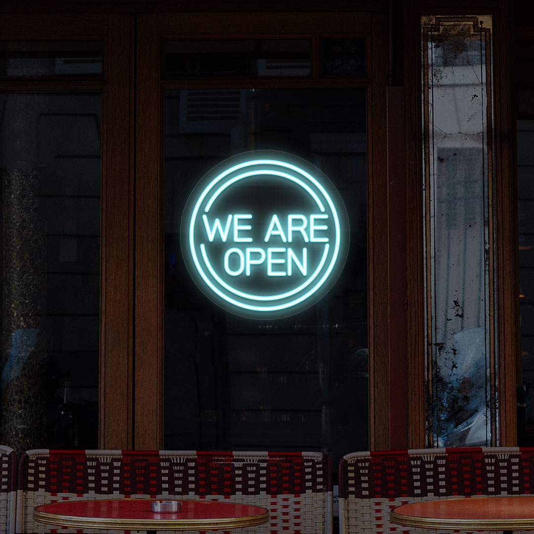 We Are Open Neon Sign | CNUS000236