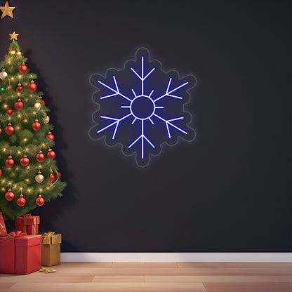 Snow Flake Neon Sign | CNUS024817