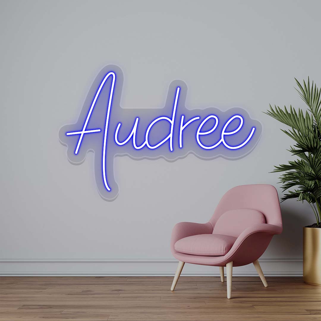 Audree Name Neon Sign | CNUS023009