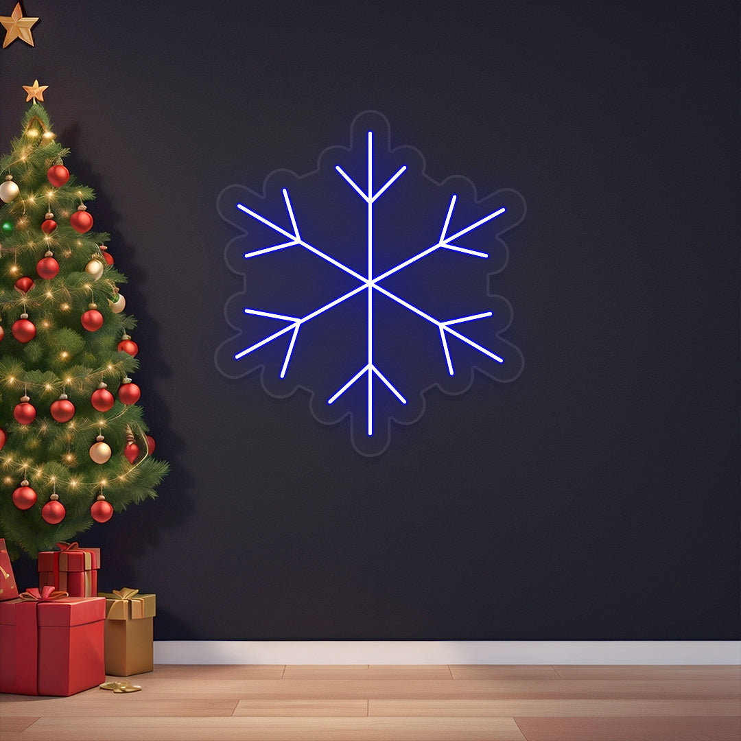 Snow Flake Neon Sign | CNUS024897