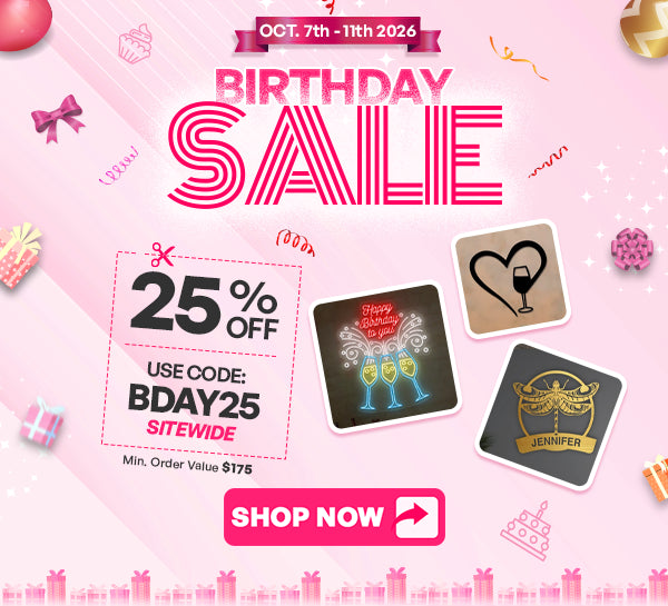 Birthday Sale is Live