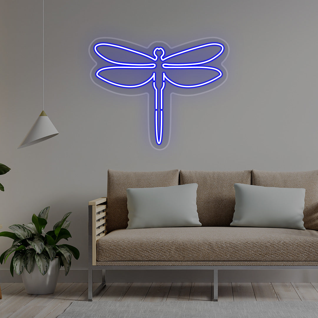 Dragonfly Neon Sign | CNUS016480 | Blue