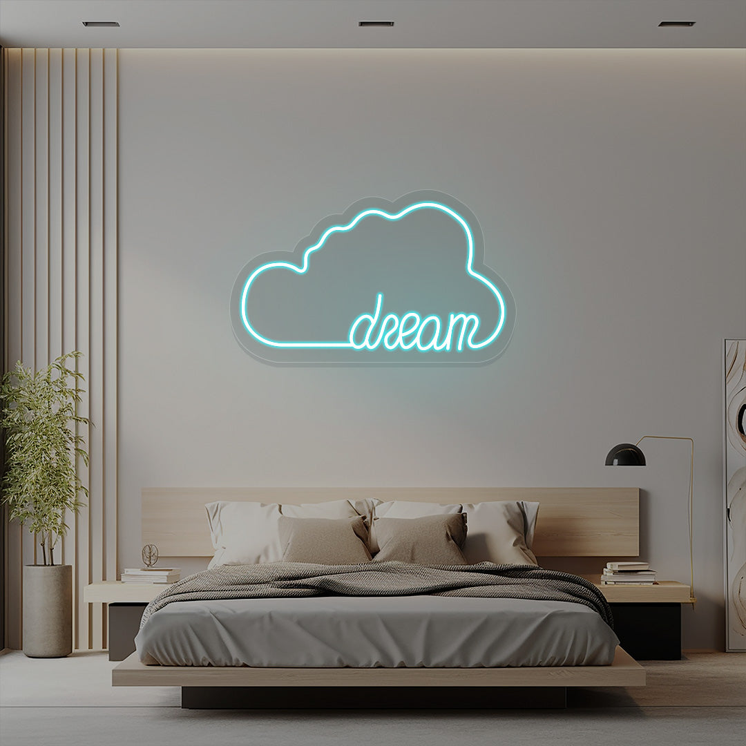 Dream Cloud Neon Sign | CNUS016080 | Iceblue