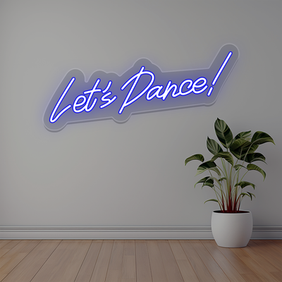Let's Dance Neon Sign