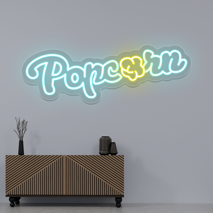 Popcorn Neon Sign