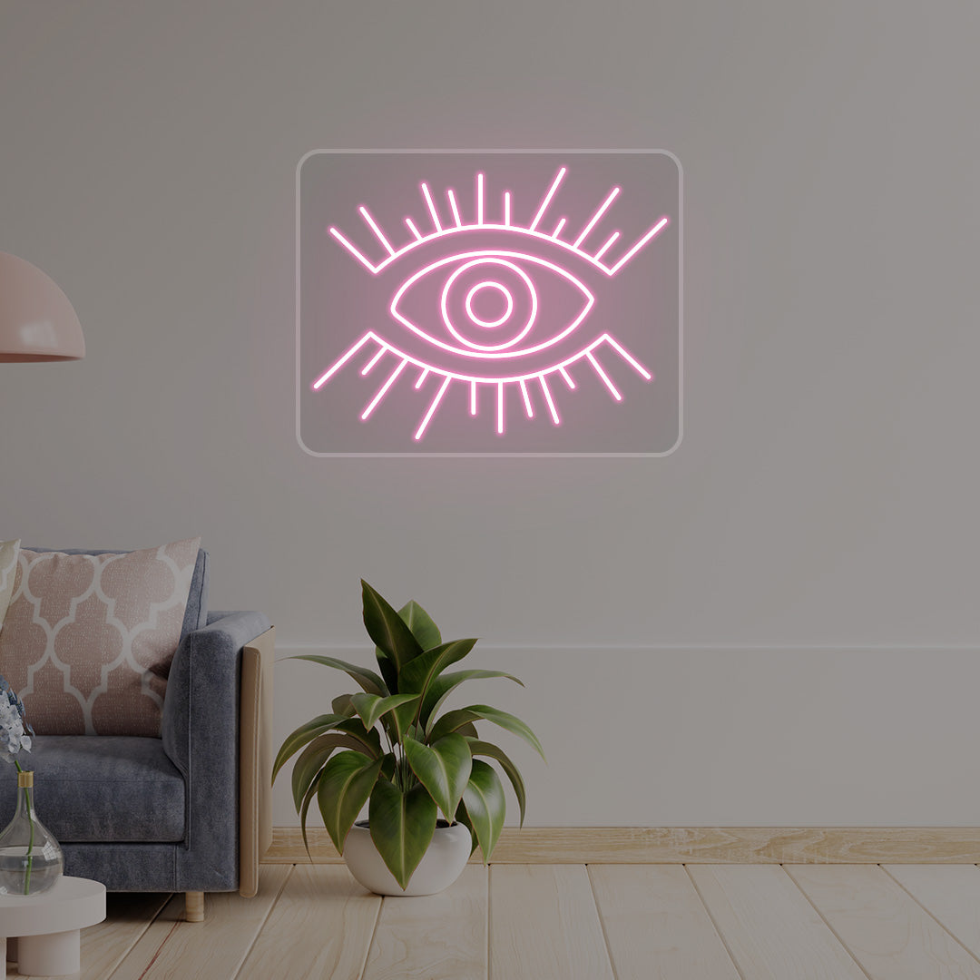 Eye Neon Sign | CNUS016560 | Pink