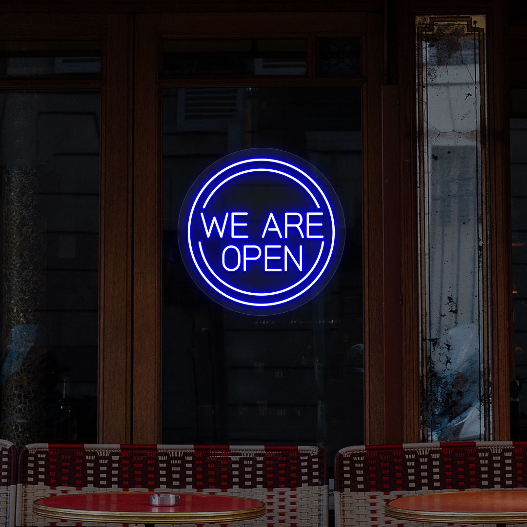 We Are Open Neon Sign | CNUS000236