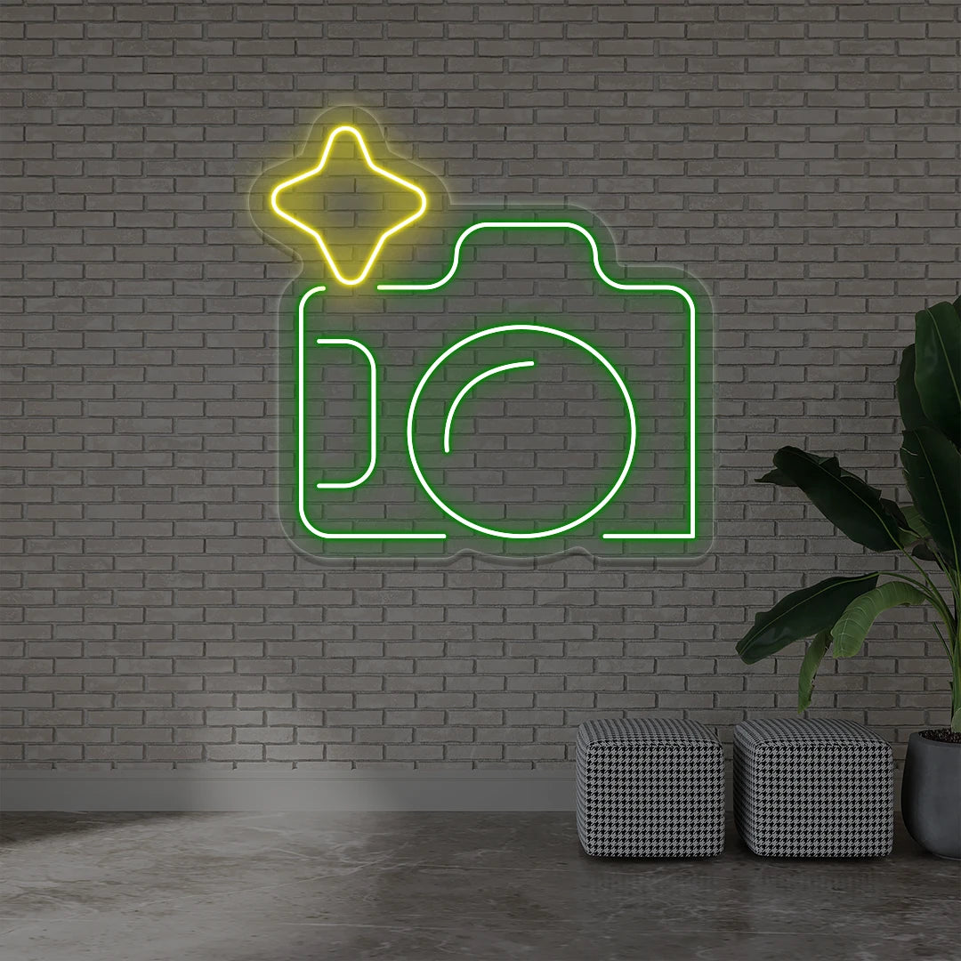 Snapshot Neon Sign | Green