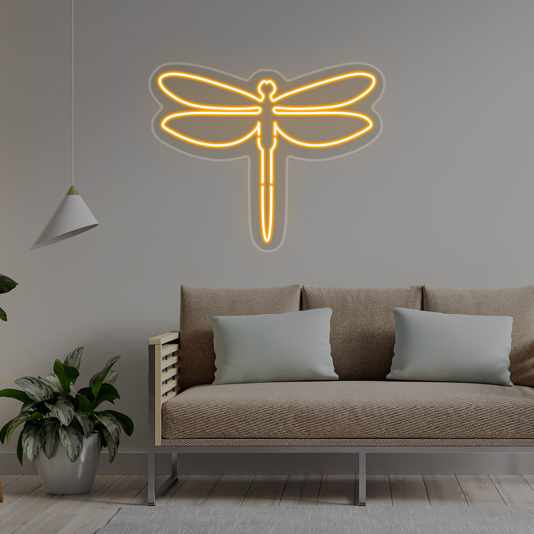 Dragonfly Neon Sign | CNUS016480 | Orange
