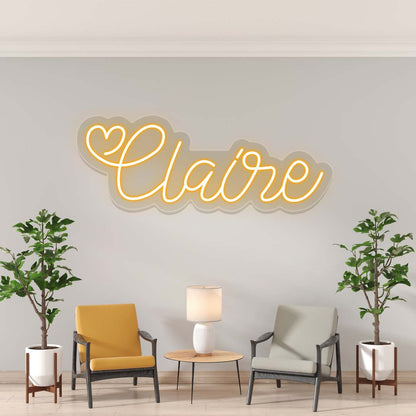 Claire Name Neon Sign | CNUS023169