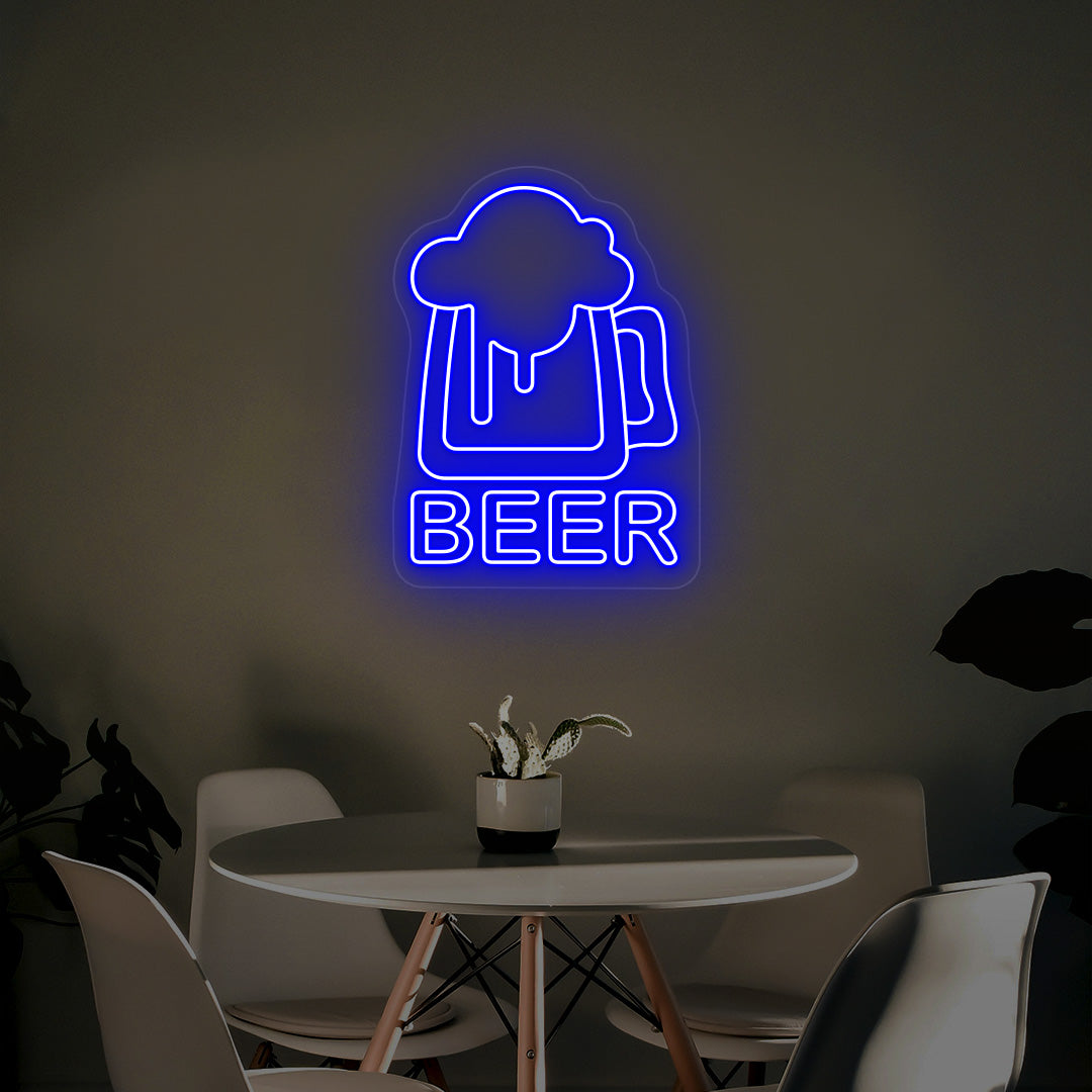 Beer Jug Neon Sign