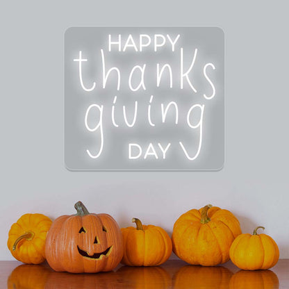 Happy Thanksgiving Day Neon Sign | CNUS021464