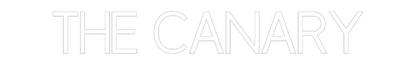 CN LED NEON: THE CANARY