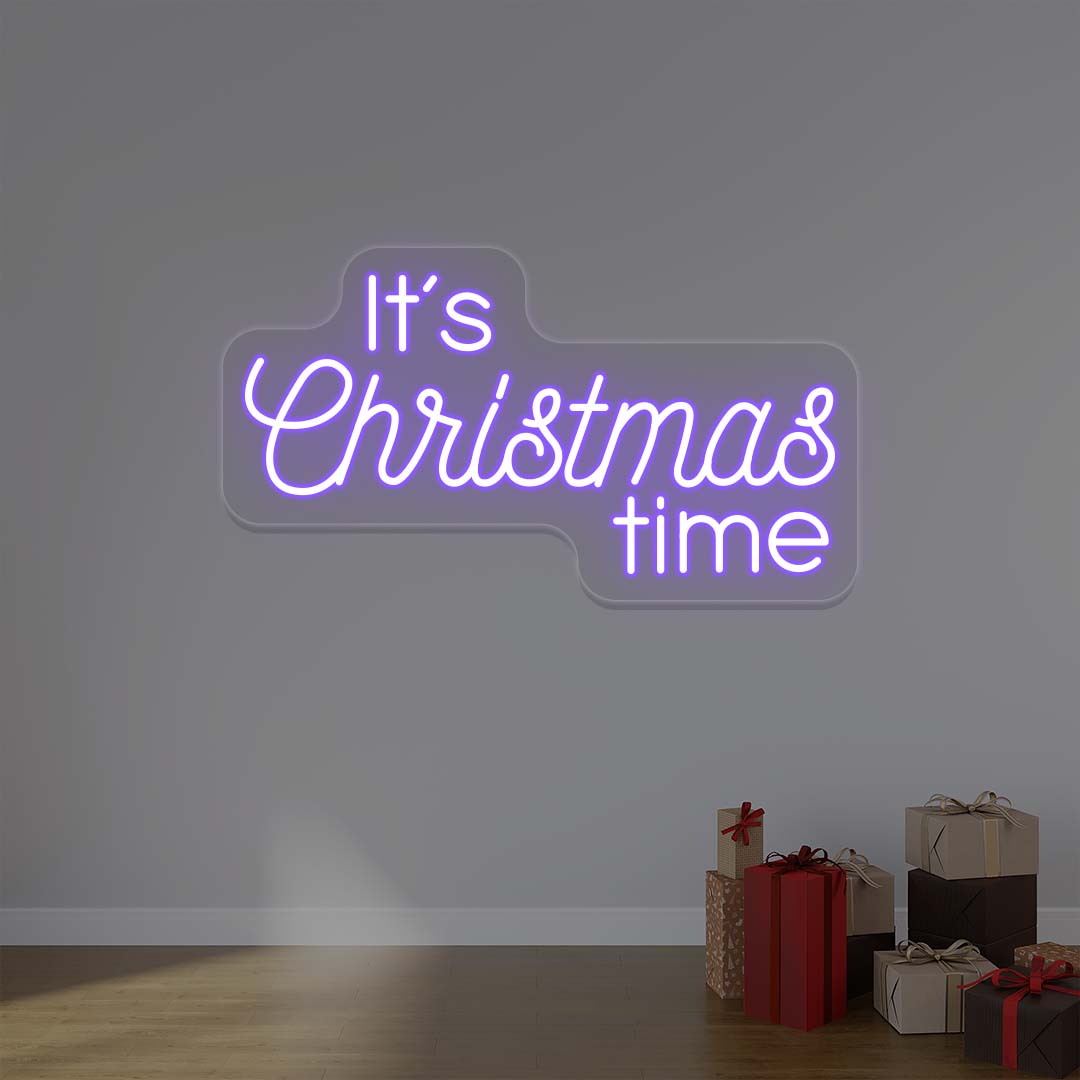 Its Christmas Time Neon Sign | CNUS024345