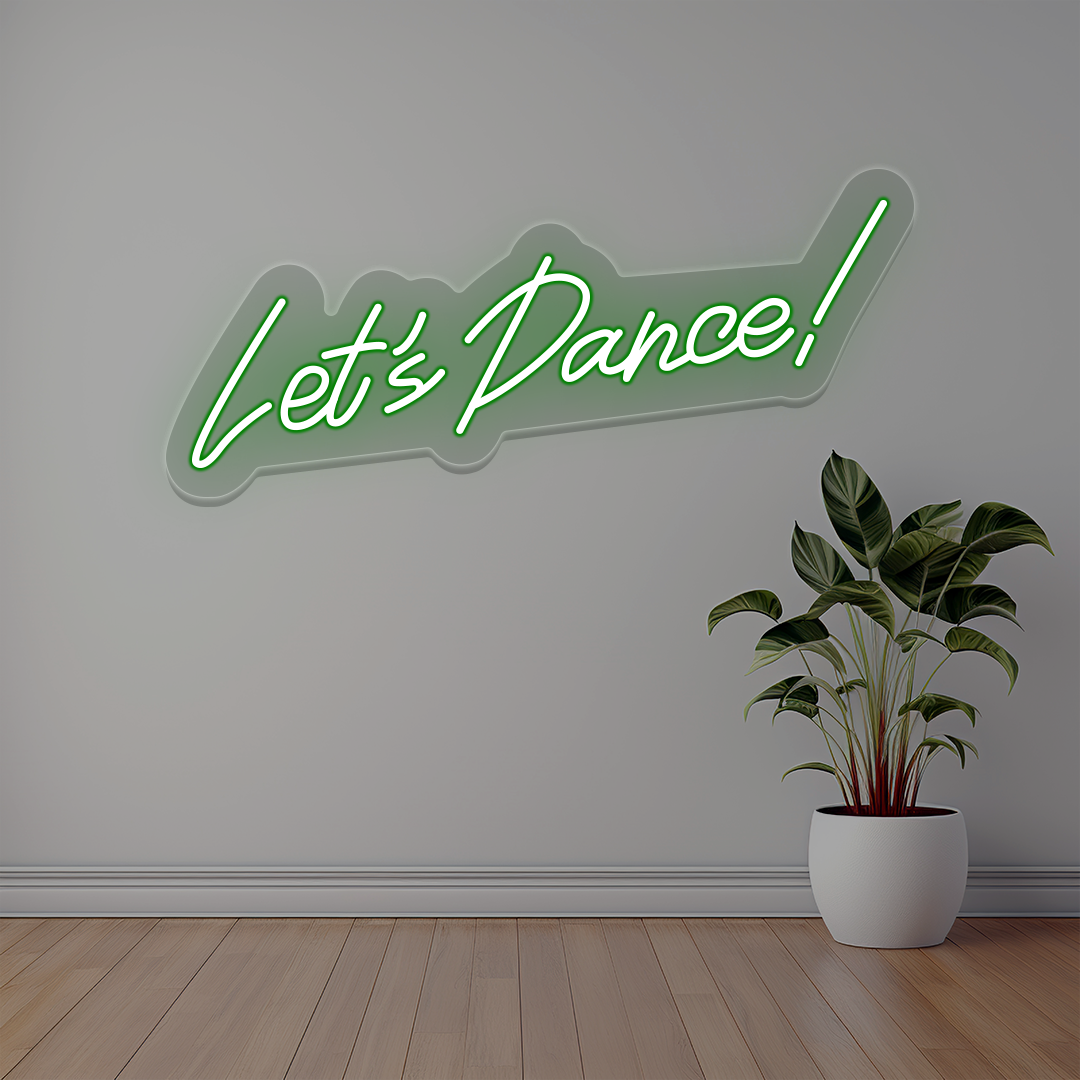 Let's Dance Neon Sign