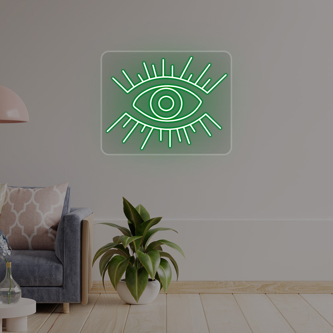 Eye Neon Sign | CNUS016560 | Green