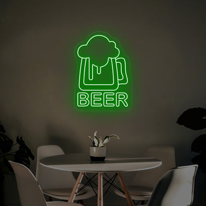 Beer Mug Neon Sign