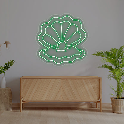 Sea Shell Neon Sign | CNUS016640 | Green