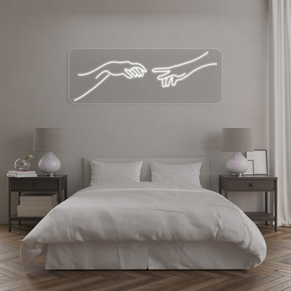 Hand Of God Neon Sign