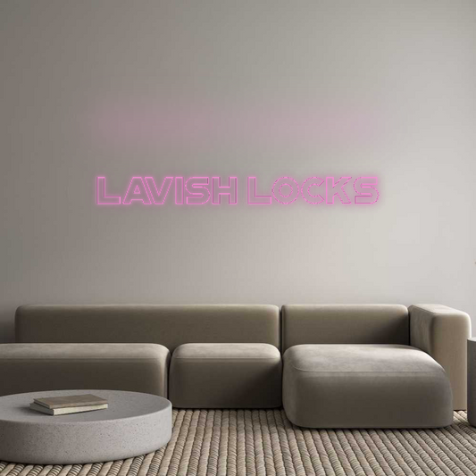 CN LED NEON: Lavish Locks