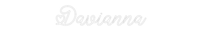 CN LED NEON: Davianna