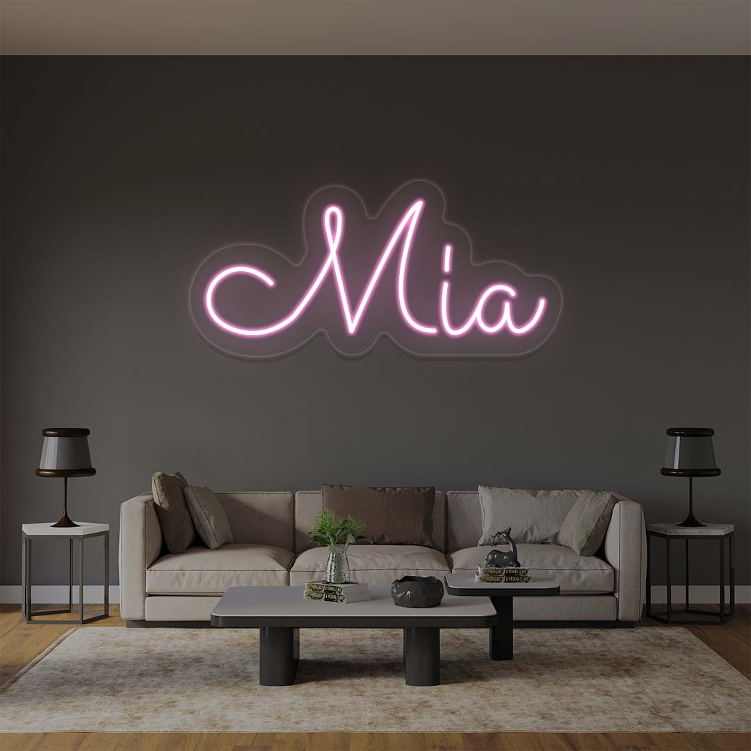 Mia Name Neon Sign | CNUS022609