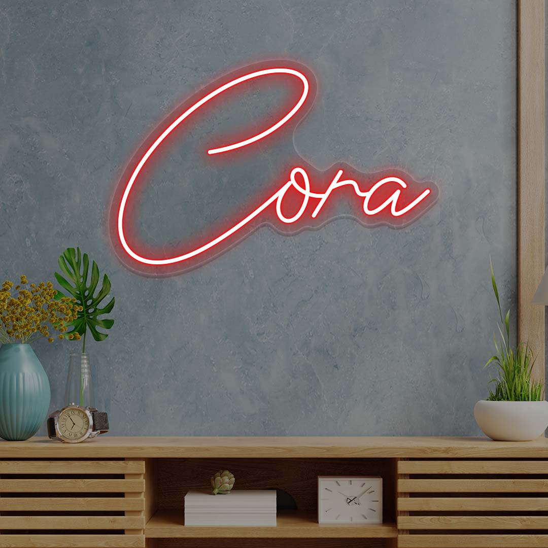 Cora Name Neon Sign | CNUS023089