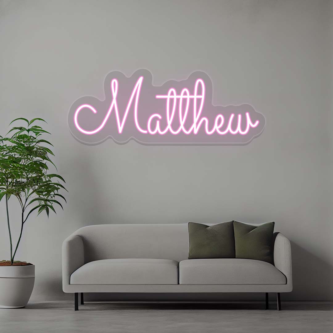 Matthew Name Neon Sign | CNUS022449