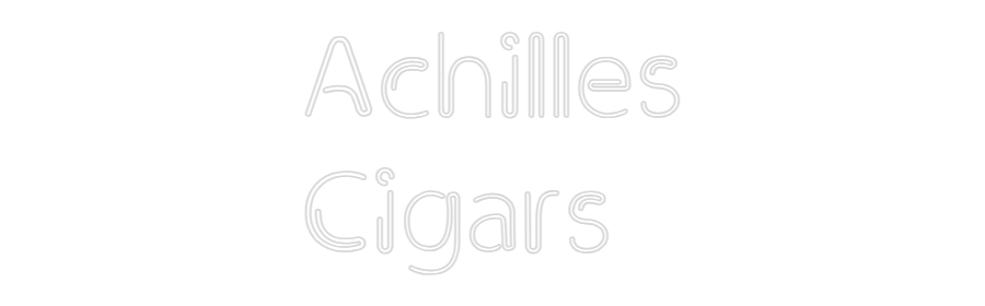 CN LED NEON: Achilles
Cig...