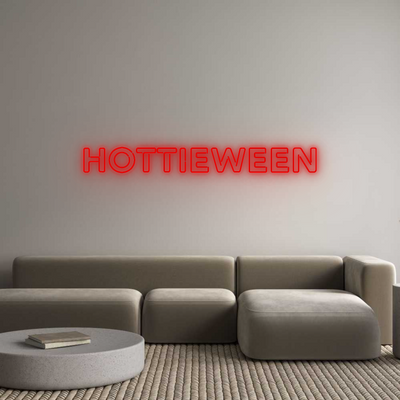 CN LED NEON: HOTTIEWEEN