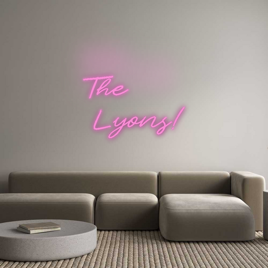CN LED NEON: The
 Lyons!