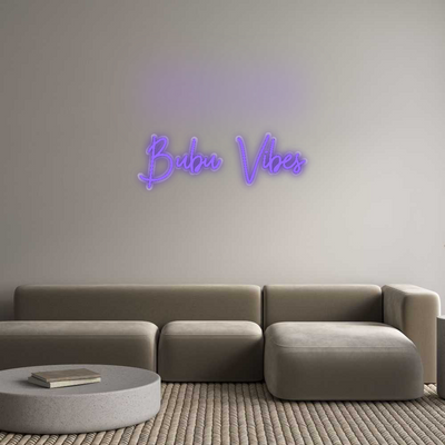 CN LED NEON: Bubu Vibes