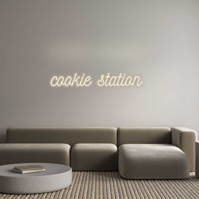 CN LED NEON: cookie station