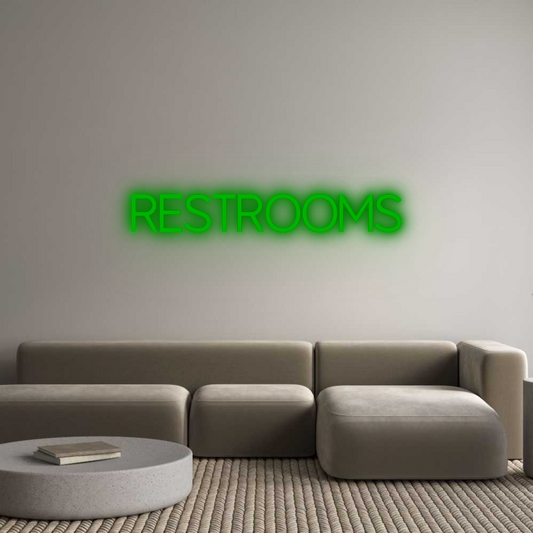 CN LED NEON: RESTROOMS