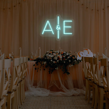 Initials Personalized Neon Sign | CNUS012217