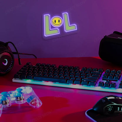 LOL Neon Artwork | Purple
