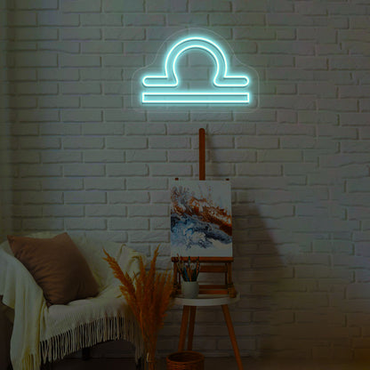 Libra Zodiac Neon Sign | CNUS013682 | Iceblue