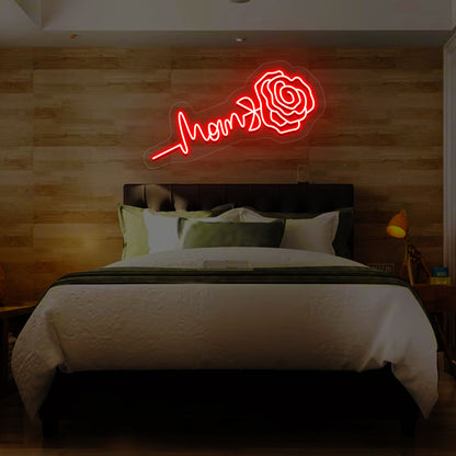 Mom Text Neon Sign | CNUS011624