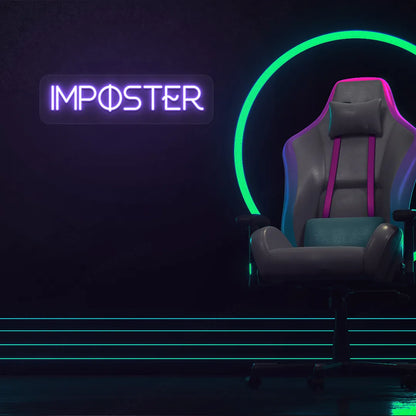 Imposter Neon Sign | Purple