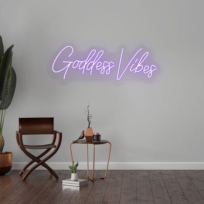Goddess Vibes Neon Sign | CNUS016160 | Purple