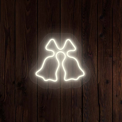 Jingle Bells Christmas Neon Sign | Warmwhite