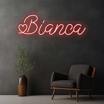 Bianca Name Neon Sign | CNUS023249