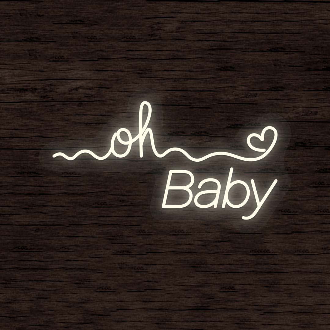Oh Baby Neon Sign | CNUS000164