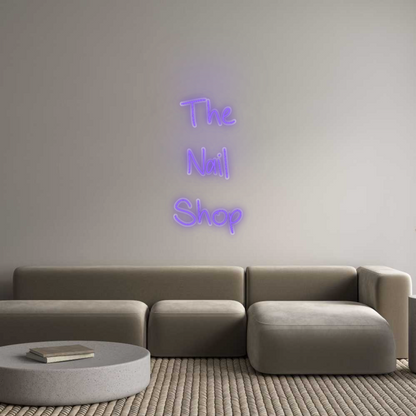 CN LED NEON: The
Nail
Shop