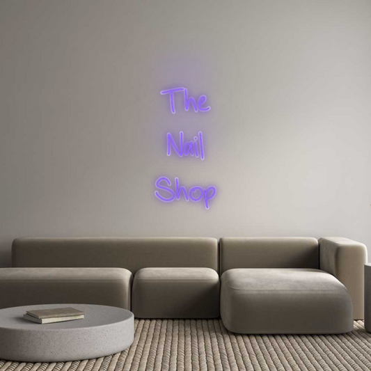 CN LED NEON: The
Nail
Shop