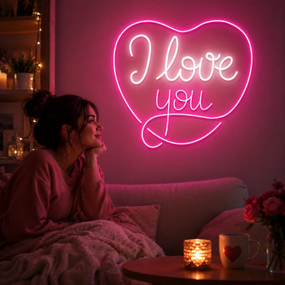 I Love You Forever Neon Sign 