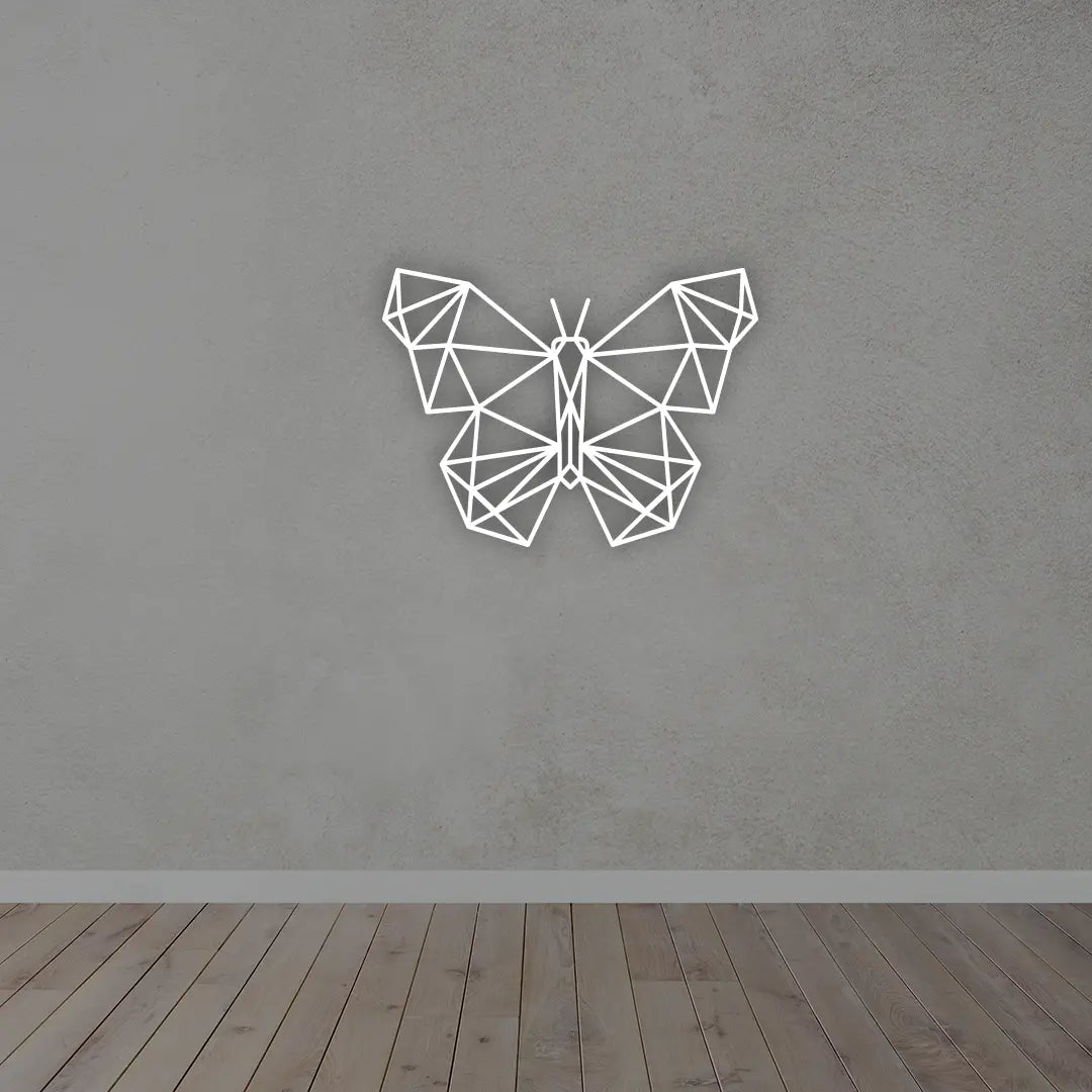 Butterfly Metal Sign