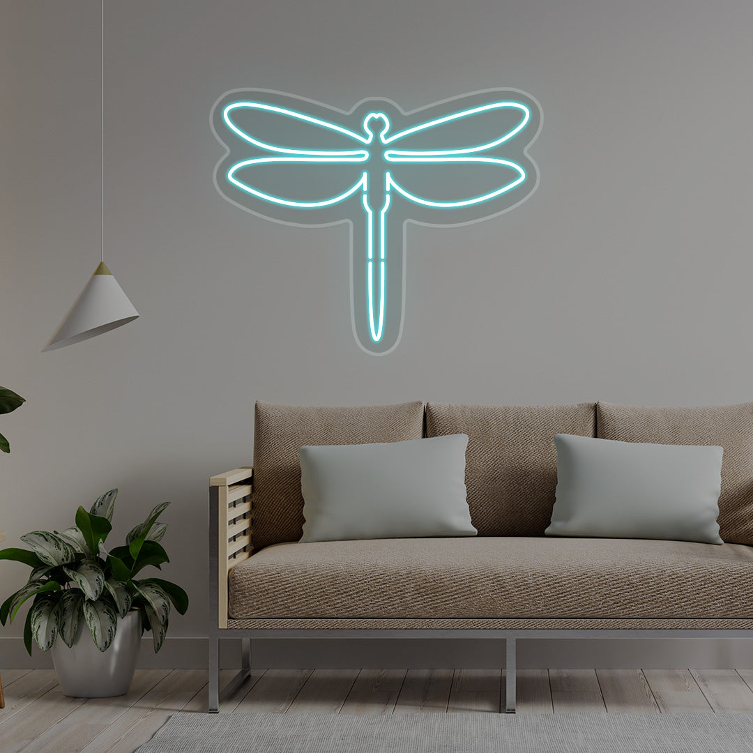 Dragonfly Neon Sign | CNUS016480 | Iceblue