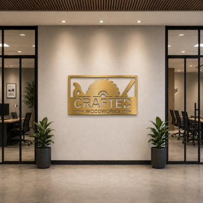 Custom Metal Logo Sign