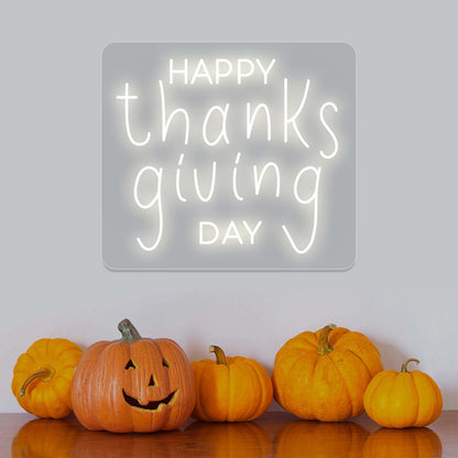 Happy Thanksgiving Day Neon Sign | CNUS021464